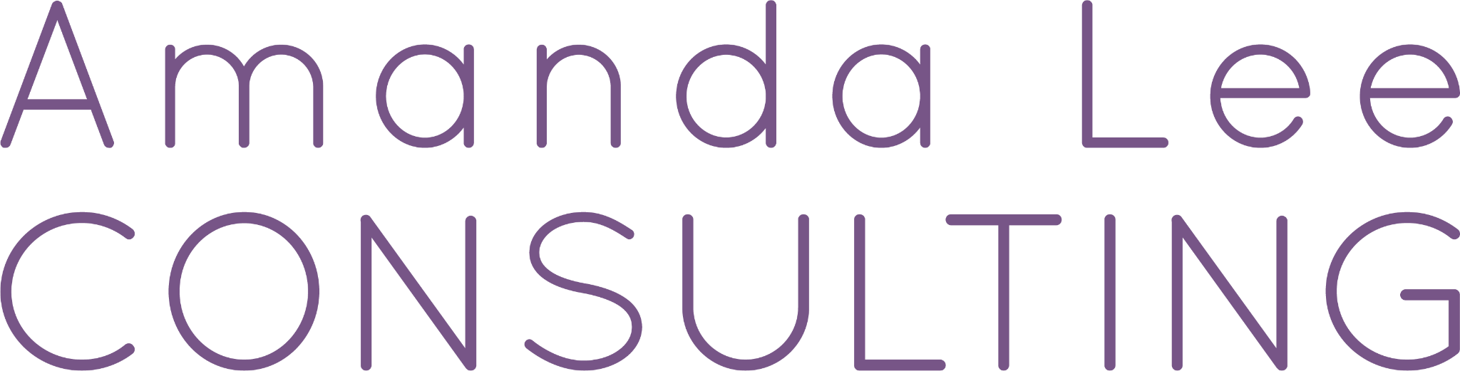 Amanda Lee Consulting logo, partner of Understanding Zoe