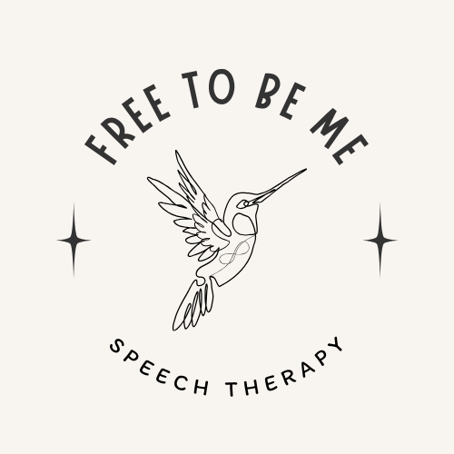Free To Be Me Speech Therapy logo, partner of Understanding Zoe