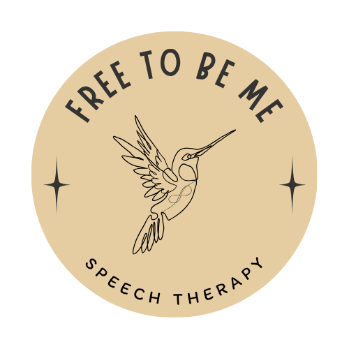 Free To Be Me Speech Therapy logo, partner of Understanding Zoe